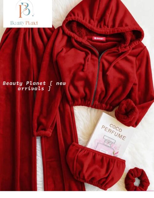 The 'Velvet Luxe' Winter Tracksuit