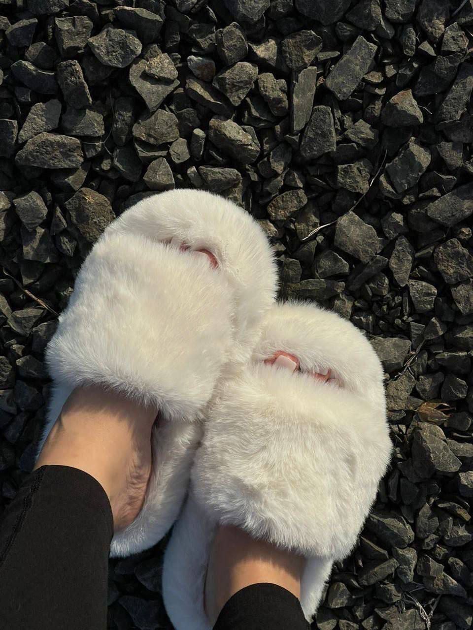 Cloud-Soft Fluffy Faux Fur Slides (The "Cozy Chic" Slipper) - Image 5