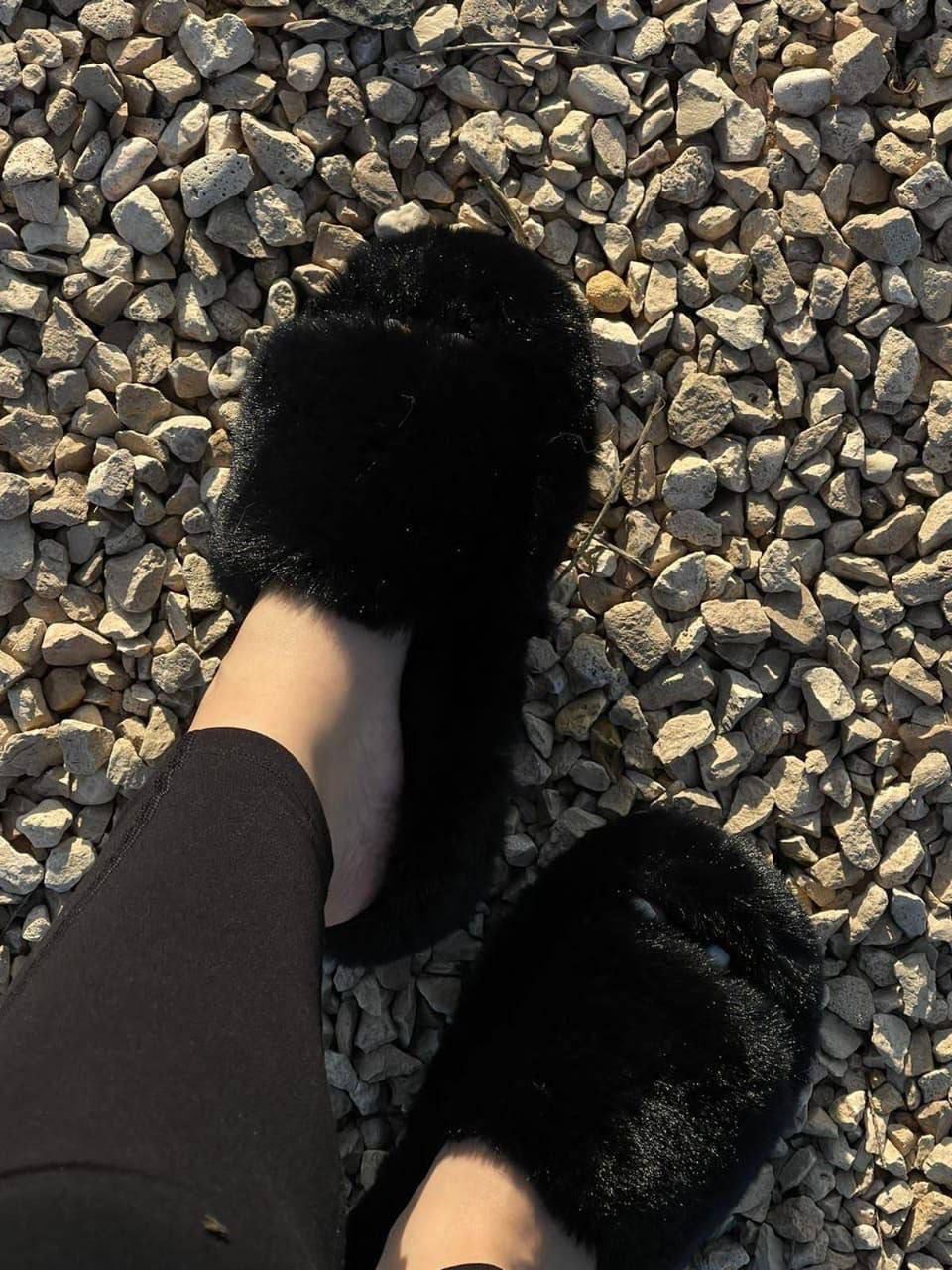 Cloud-Soft Fluffy Faux Fur Slides (The "Cozy Chic" Slipper) - Image 7
