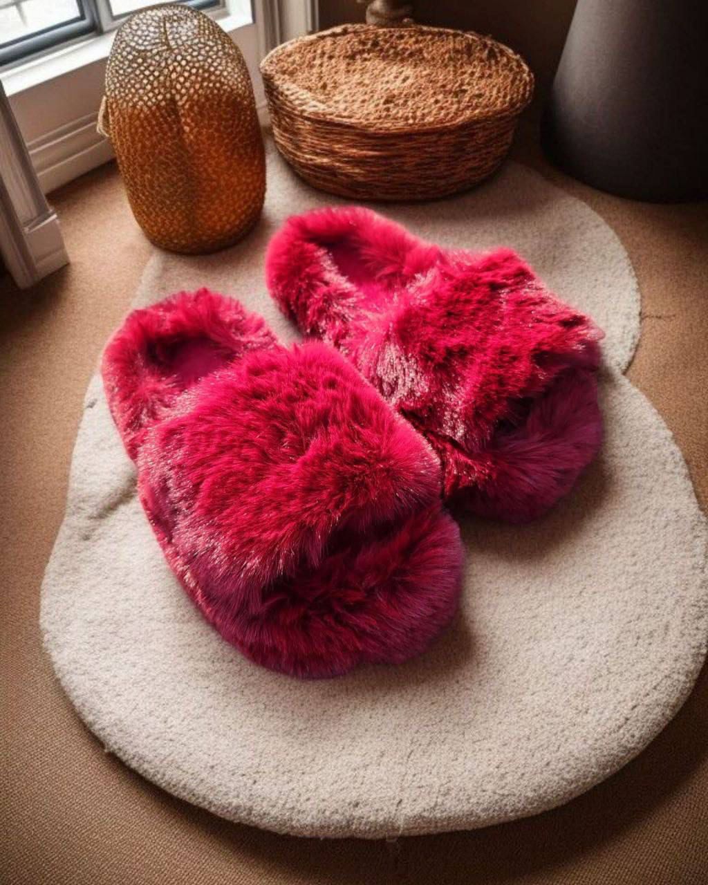 Cloud-Soft Fluffy Faux Fur Slides (The "Cozy Chic" Slipper) - Image 8