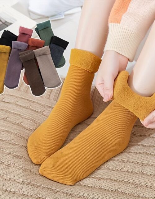 Ultra-Warm Fleece-Lined Winter Socks