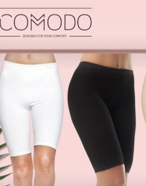 Comodo High-Waist Biker Shorts (Karina-Style)