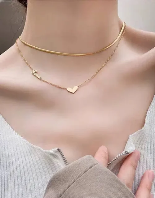 Gold Plated Pave Solitaire Eye Charm Necklace