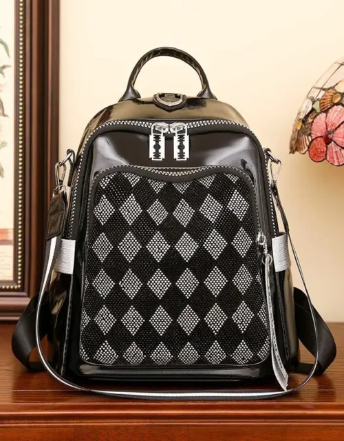 Glossy Multiway Backpack