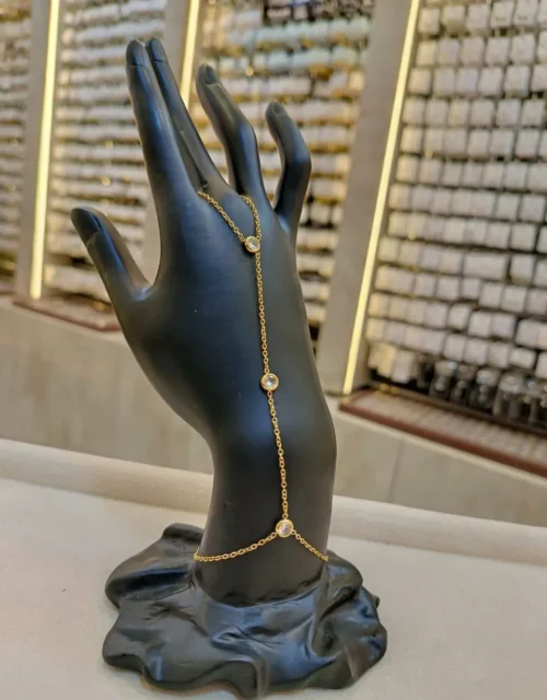 The Golden Hand Chain Set