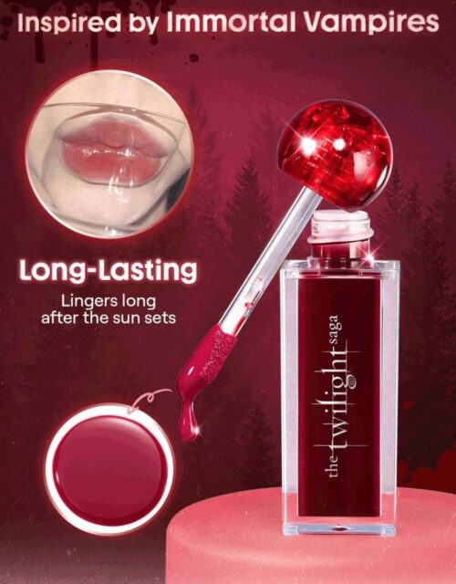 SHEGLAM Twilight Saga Immortality Lip Tint – Long-Lasting Luminous Stain