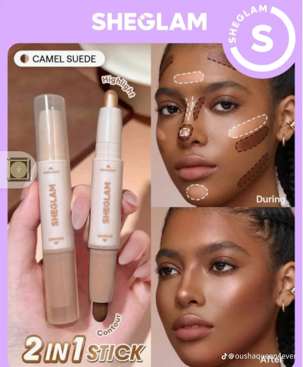 SHEGLAM Real Flow Laminating Brow PenClear Brow Wax/Mascara Duo - Image 4