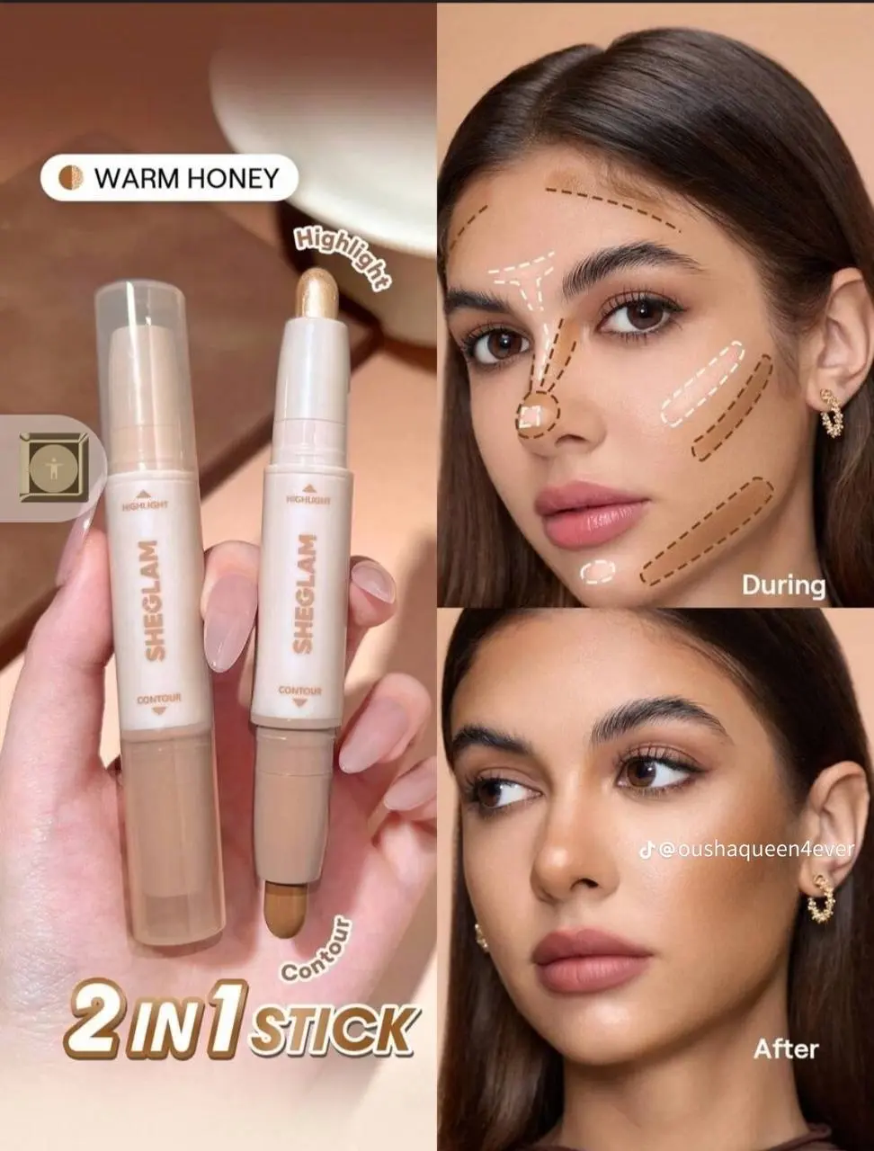 SHEGLAM Real Flow Laminating Brow PenClear Brow Wax/Mascara Duo - Image 5