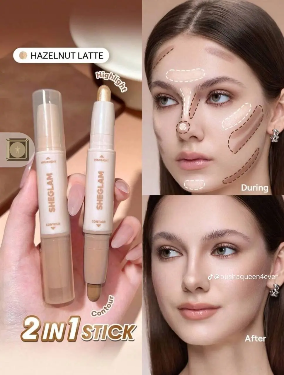 SHEGLAM Real Flow Laminating Brow PenClear Brow Wax/Mascara Duo