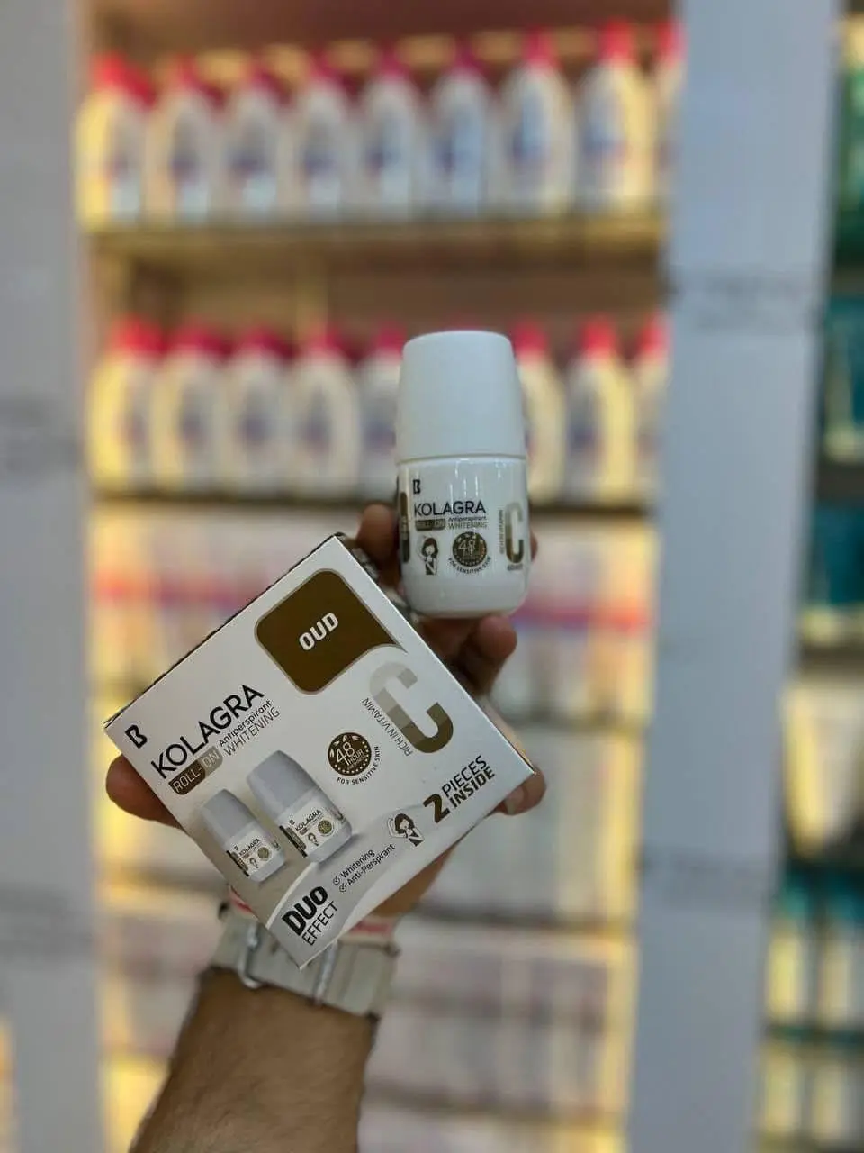 Kolagra Whitening Moisturizing Roll-On Deodorant (Aluminum-Free) - Buy One Get One Offer - Image 3