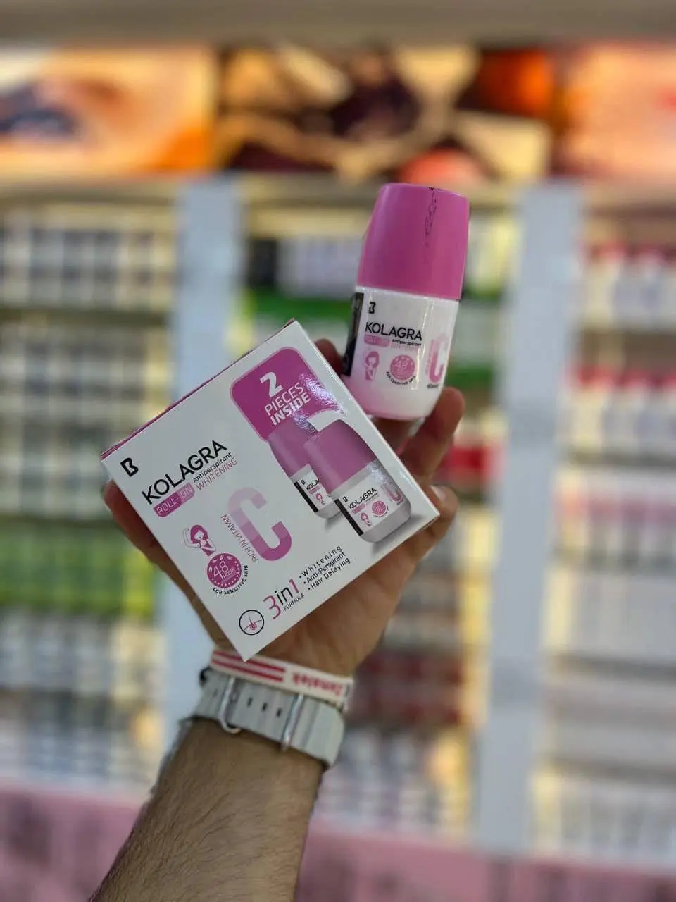 Kolagra Whitening Moisturizing Roll-On Deodorant (Aluminum-Free) - Buy One Get One Offer - Image 4