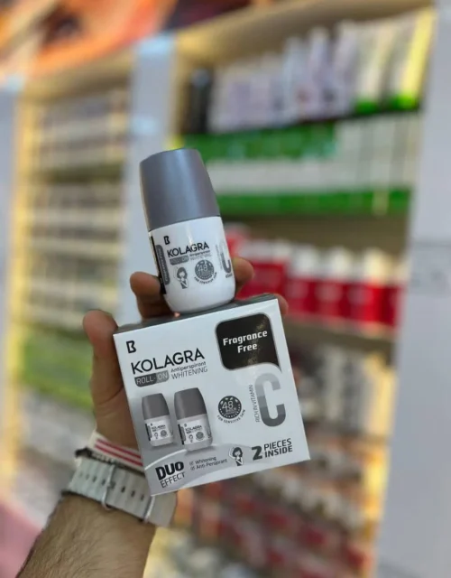 Kolagra Whitening Moisturizing Roll-On Deodorant (Aluminum-Free) - Buy One Get One Offer