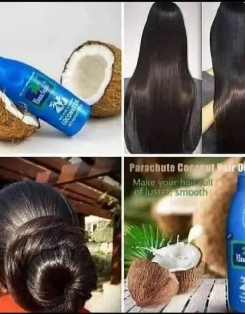 The "Parachute" 100% Pure Coconut Hair Oil