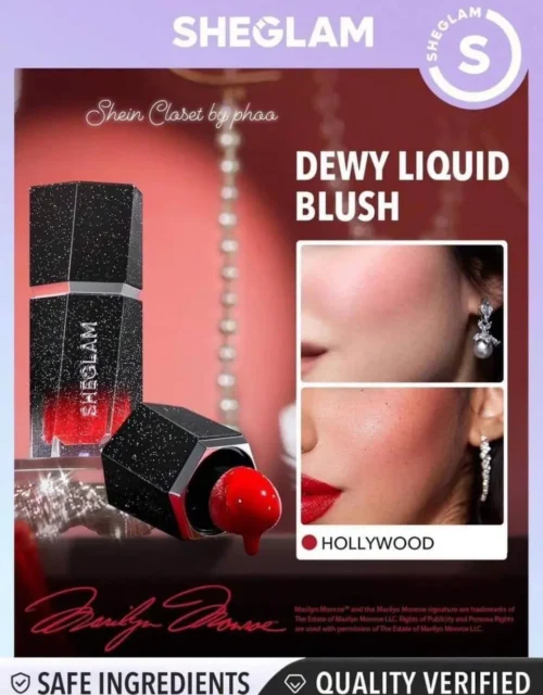 SHEGLAM "Marilyn Monroe" Color Bloom Liquid Blush