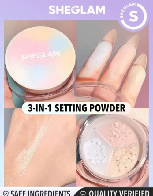 SHEGLAM "Radiance Ring" 3-in-1 Color Correcting Setting Powder