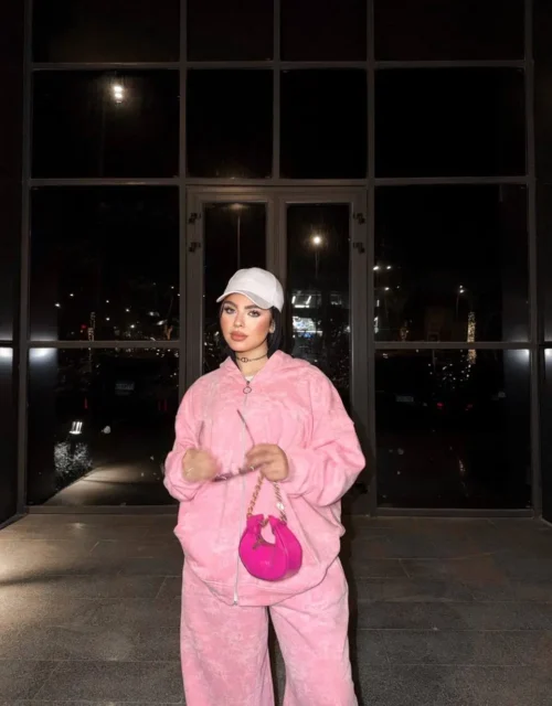 The "Distressed Brown" Zip-Up Lounge Set